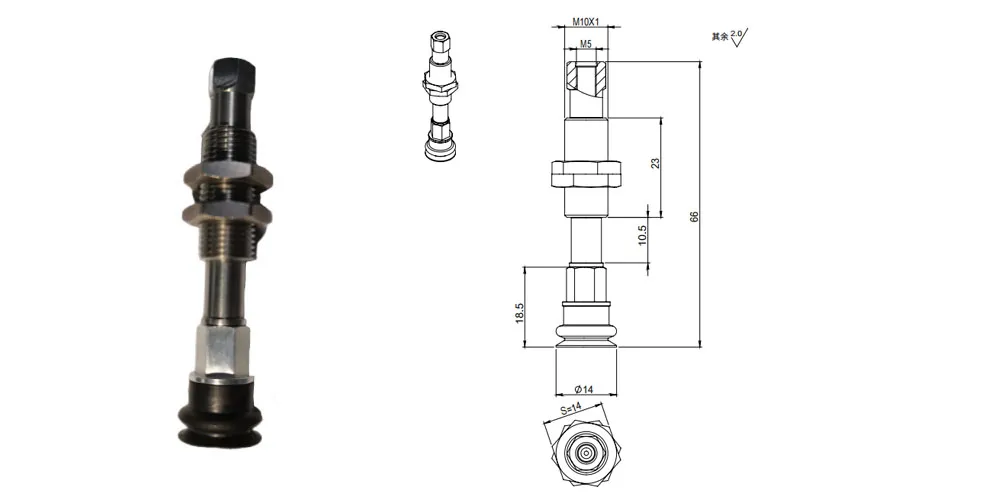 Regular Type Vacuum Suction Cup with Buffer Rod